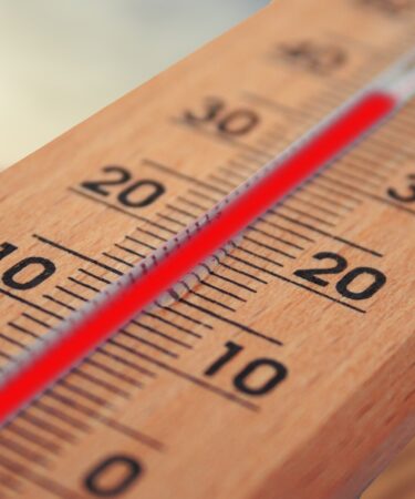 Temperatur gradestokk