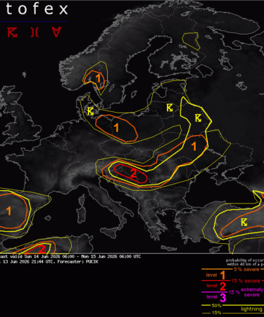 Estofex 14. juni 2026