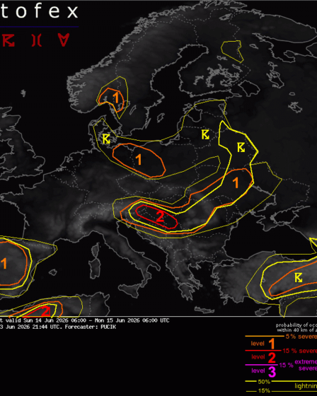 Estofex 14. juni 2026